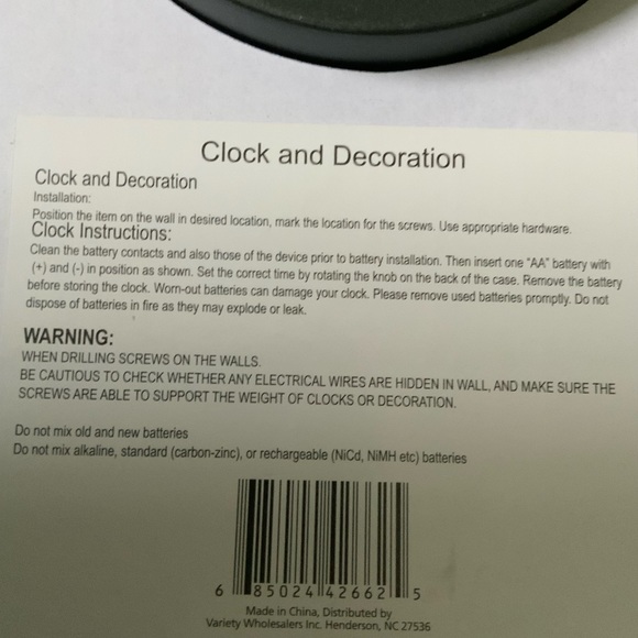 Tea Kettle Clock And Cup Set 3 Pieces Bronze 12” - Picture 11 of 13